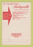 Matchbook Cover - Harleysville Insurance Otto Moyer Royersford PA 40 Strike