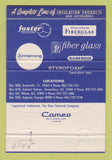 Matchbook Cover - Covil Insulation Green Ille SC 40 Strike
