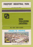 Matchbook Cover - Freeport Industrial Park Seay & Thomas Memphis TN 40 Strike