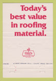 Matchbook Cover - Tri Ply Bitumen Centex Building Supply Oakland CA 40 Strike
