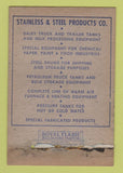 Matchbook Cover - Stainless & Steel Products St Paul MN 40 Strike