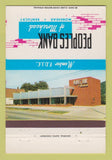 Matchbook Cover - Peoples Bank of Morehead KY 40 Strike