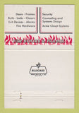 Matchbook Cover - MC Door United Metal St Louis MO 40 Strike