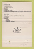 Matchbook Cover - William Orr Metals Pittsburgh Erie PA Akron OH 40 Strike