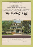 Matchbook Cover - Van Syckel Real Estate Insurance Bound Brook NJ 40 Strike