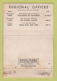 Matchbook Cover - New Hampshire Ball Bearings Peterborough NH WEAR 40 Strike