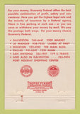 Matchbook Cover - Guaranty Federal Savings Loan Galveston Houston TX 40 Strike