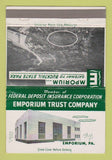 Matchbook Cover - Emporium Trust Company PA WEAR 40 Strike