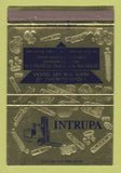 Matchbook Cover - Intrupa Lift fork Truck Parts Chicago IL WEAR 40 Strike