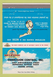 Matchbook Cover Keystone Valve Corp Corrosion Control Honolulu Hawaii 40 Strike