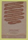 Matchbook Cover - Boatfield Real Estate Toledo OH WORN 40 Strike