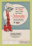 Matchbook Cover - Automatic Fork Lifts Carl Tuggle Grand Rapids MI 40 Strike