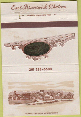 Matchbook Cover - East Brunskwick Chateau Restaurant NJ 40 Strike