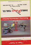 Matchbook Cover - Diablo Power Tools Walnut Creek CA 40 Strike