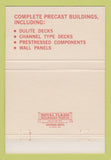 Matchbook Cover - DuLite Roof Deck Oshkosh WI Precast Concrete 40 Strike