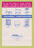 Matchbook Cover - Technibilit's Balboa Shopping Carts Glendale CA 40 Strike
