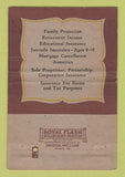 Matchbook Cover - Indianapolis Life Insurance Maurice Kennedy WEAR 40 Strike