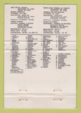Matchbook Cover Reliable Transport Trucking Dorval QC Toronto ON WEAR 40 Strike