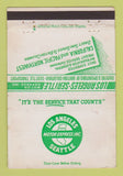 Matchbook Cover - Los Angeles Motor Express Trucking Seattle WEAR 40 Strike