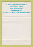 Matchbook Cover - DRC Horse Racing Livonia MI WORN 40 Strike