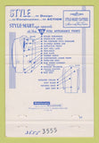 Matchbook Cover - Style Mart Men's Clothes Lannes English Mayfield KY 40 Strike