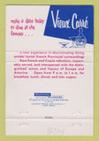 Matchbook Cover - Vieux Carre Restaurant New Orleans LA 40 Strike