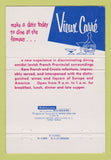 Matchbook Cover - Vieux Carre Restaurant New Orleans LA 40 Strike
