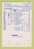 Matchbook Cover - Style Mart Men's Clothes Murray Brovitz Rochester NY 40 Strike