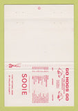 Matchbook Cover - First National Bank Phillips County AR schedule 40 Strike