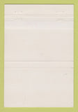 Matchbook Cover - Inland Diesel GM Detroit Allison Iron Mountain MI 40 Strike