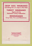 Matchbook Cover - Farmers Mutual Hail Insurance Des Moines IA 40 Strike