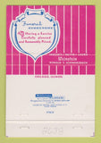 Matchbook Cover - Weinstein and Sons Funeral Home Chicago IL 40 Strike