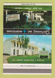 Matchbook Cover - Sparkman's Morticians Dallas TX SAMPLE 40 Strike