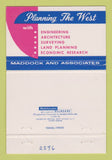 Matchbook Cover - Maddock Associates Engineers WEAR 40 Strike