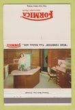 Matchbook Cover - Formica Kitchen Counters Laminate 40 Strike