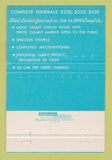 Matchbook Cover - Andrew Smith Funeral Home Gary IN 40 Strike