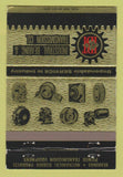 Matchbook Cover - Industrial Bearing Transmission Kansas City MO 40 Strike