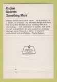 Matchbook Cover - Datsun Forklifts Gape Girardeau MO 40 Strike