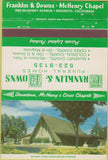 Matchbook Cover - Franklin  and  Downs Funeral Home Modesto CA 40 Strike