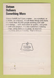 Matchbook Cover - Datsun Forklifts Jackson Columbus Pascagoula MS 40 Strike