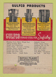 Matchbook Cover - Gulf Coast Machine Supply Houston TX Beaumont WEAR 40 Strike