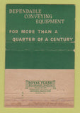 Matchbook Cover - Anchor Conveyors Dearborn MI 40 Strike
