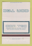 Matchbook Cover - Cor Tee Clad Foam Panels Cincinnati OH 40 Strike