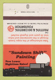 Matchbook Cover - Painting and Decorating Foundation St Louis MO 40 Strike