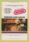 Matchbook Cover - Oregon Chain Saws Brawley New Cumberland PA 40 Strike