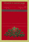 Matchbook Cover - Alessandri's Santa Maria CA Christmas 40 Strike