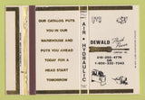 Matchbook Cover - Dewald Fluid Power Tools 40 Strike