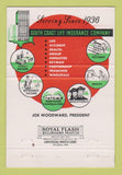 Matchbook Cover - WL LaFleur Insurance South Coast Beaumont TX 40 Strike