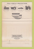 Matchbook Cover - Grange Insurance Charles Krugh Catawba OH WEAR 40 Strike