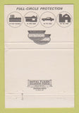 Matchbook Cover - Grange Insurance Rex Parker Dawson Springs KY WORN 40 Strike